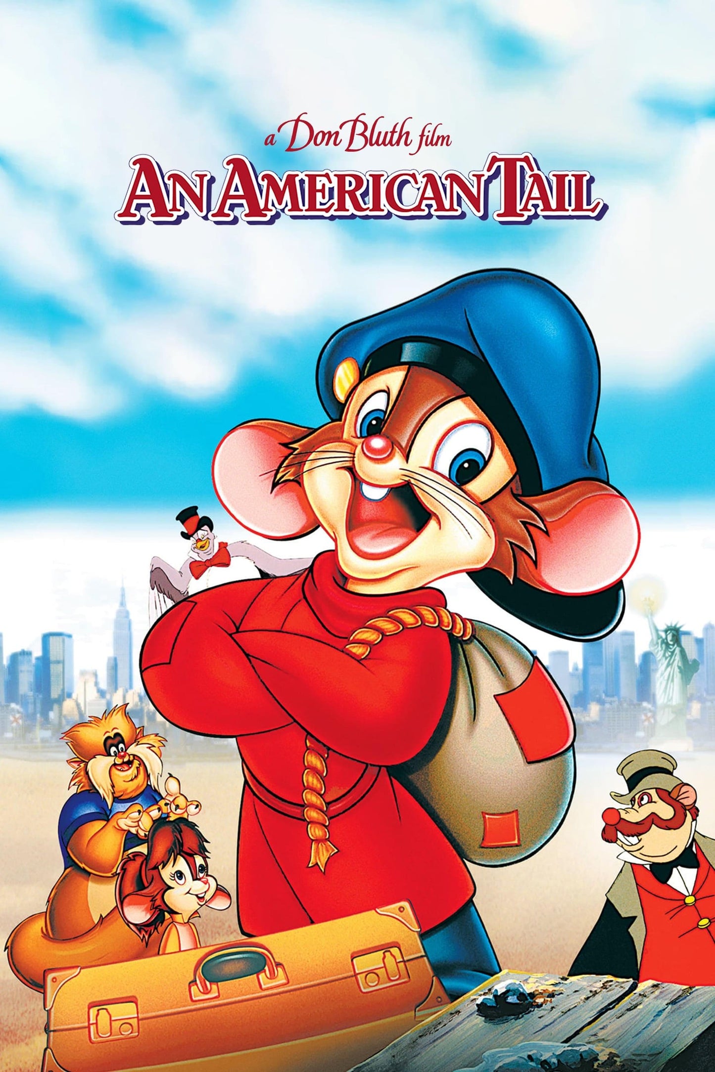 An American Tail 13"x 19" movie poster.