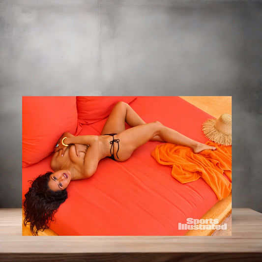Salma Hayek Sports Illustrated swimsuit 13" x 19" poster. Matte or Glossy. B5