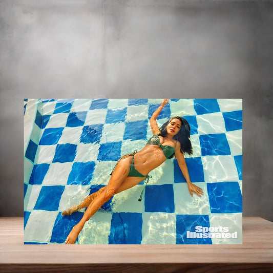 Salma Hayek Sports Illustrated swimsuit 13" x 19" poster. Matte or Glossy. B3
