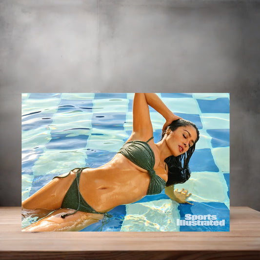 Salma Hayek Sports Illustrated swimsuit 13" x 19" poster. Matte or Glossy. D5