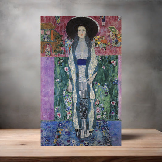 Museum painting poster with multiple size and finish options. Gustav Klimt, Portrait of Adele Bloch-Bauer II