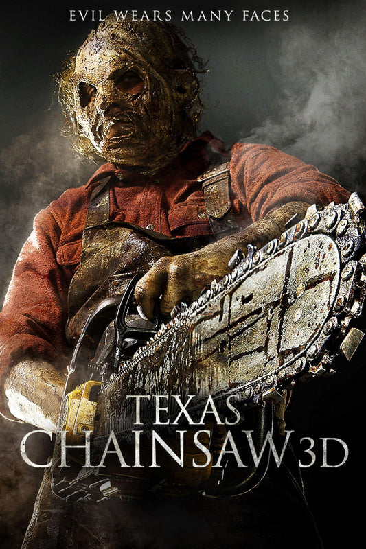 The Texas Chainsaw Massacre part 3D 13"x 19" movie poster.