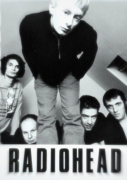 Concert poster with multiple size and finish options. Radiohead