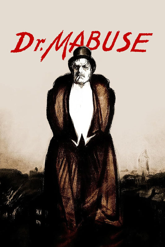 Dr. Mabuse 13"x 19" movie poster.