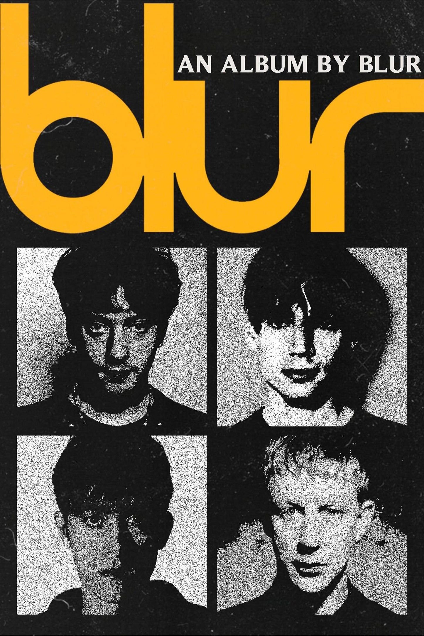 Concert poster with multiple size and finish options. Blur album