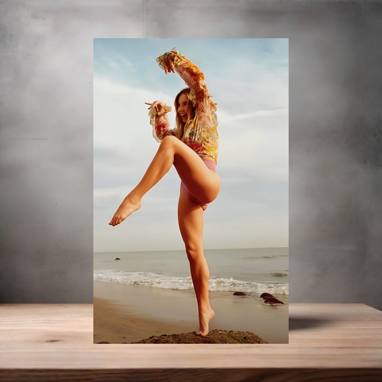 Sexy Sydney Sweeney metal poster. Multiple sizes available. Hot I7