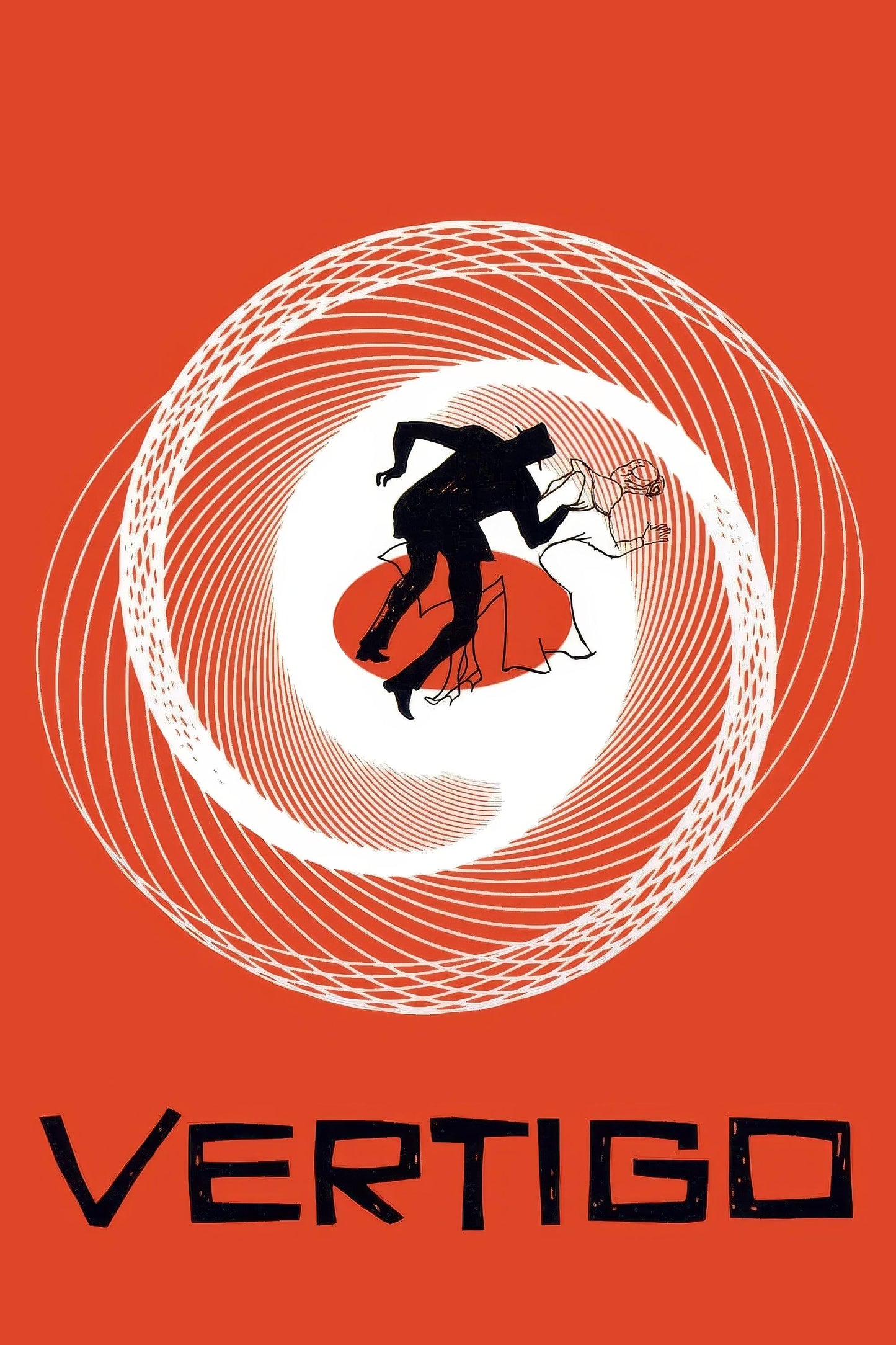 Vertigo 13"x 19" movie poster.