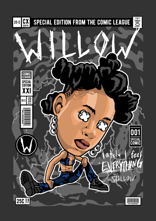 Funko Pop poster with multiple size and finish options. Willow