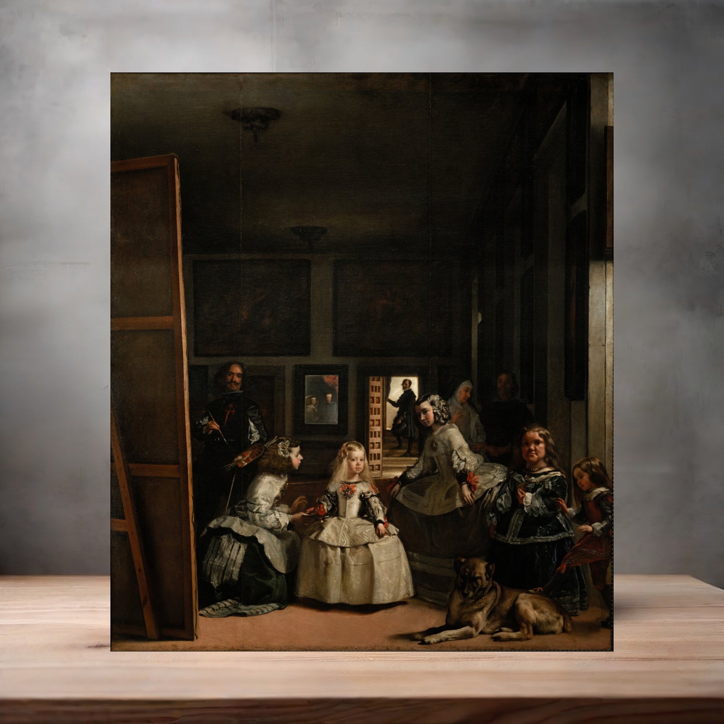 Museum painting poster with multiple size and finish options. Diego Velasquez, the Ladies in Waiting