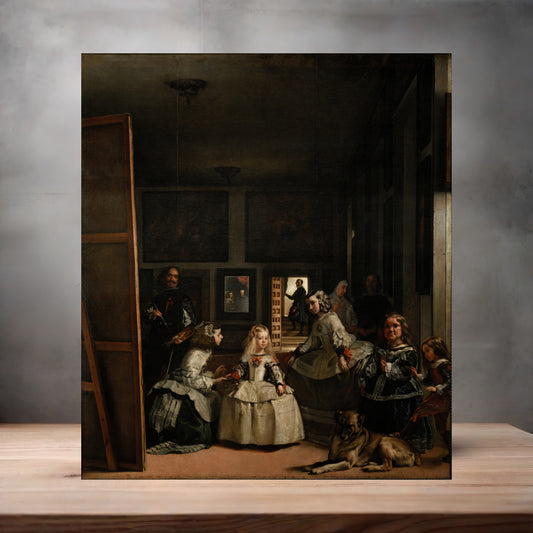 Museum painting poster with multiple size and finish options. Diego Velasquez, the Ladies in Waiting