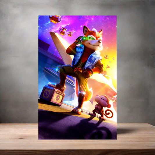 The Super Mario Galaxy 13" x 19" movie poster. Matte or Glossy. A2