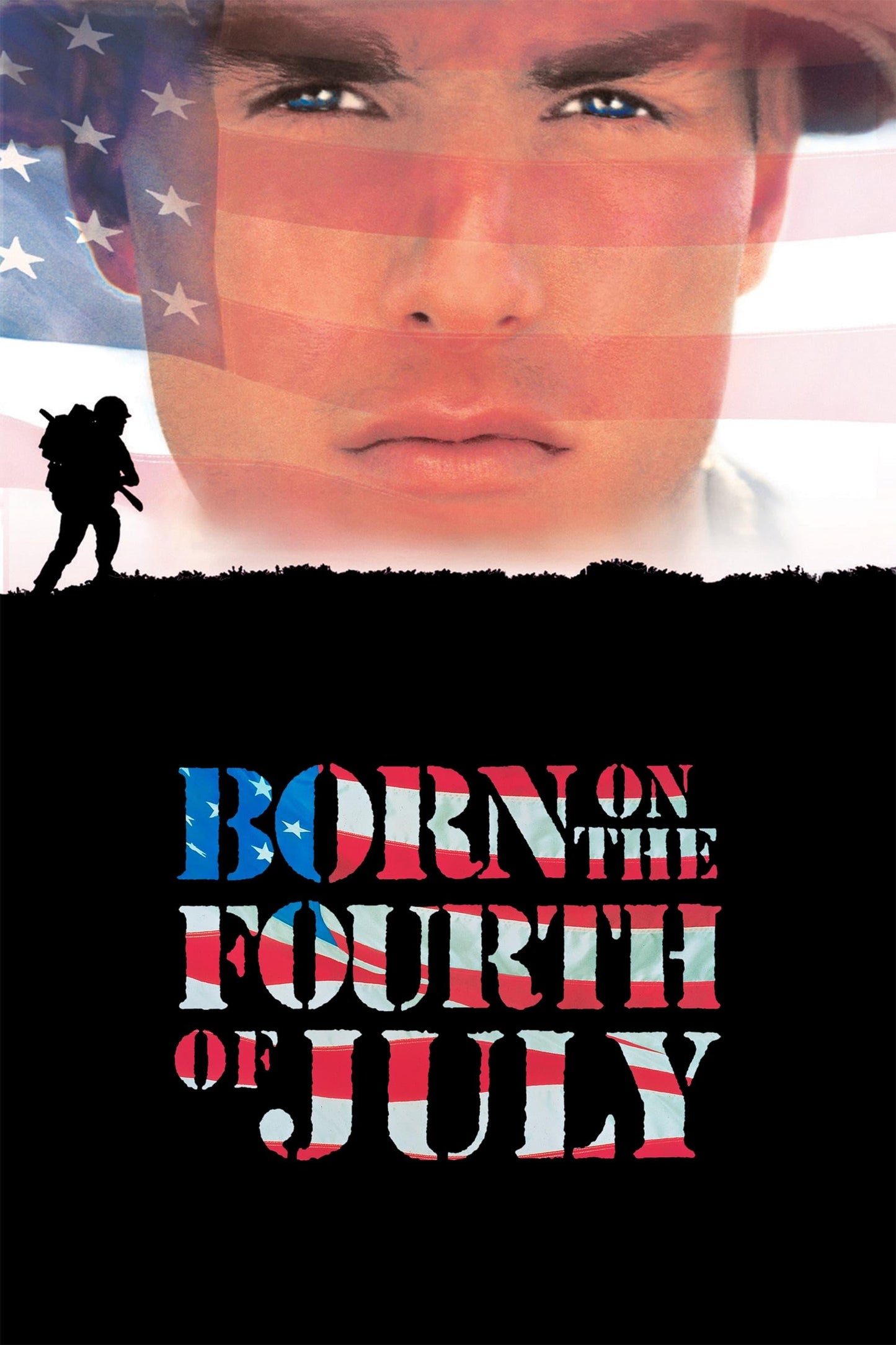 Born on the Fourth of July 13"x 19" movie poster.