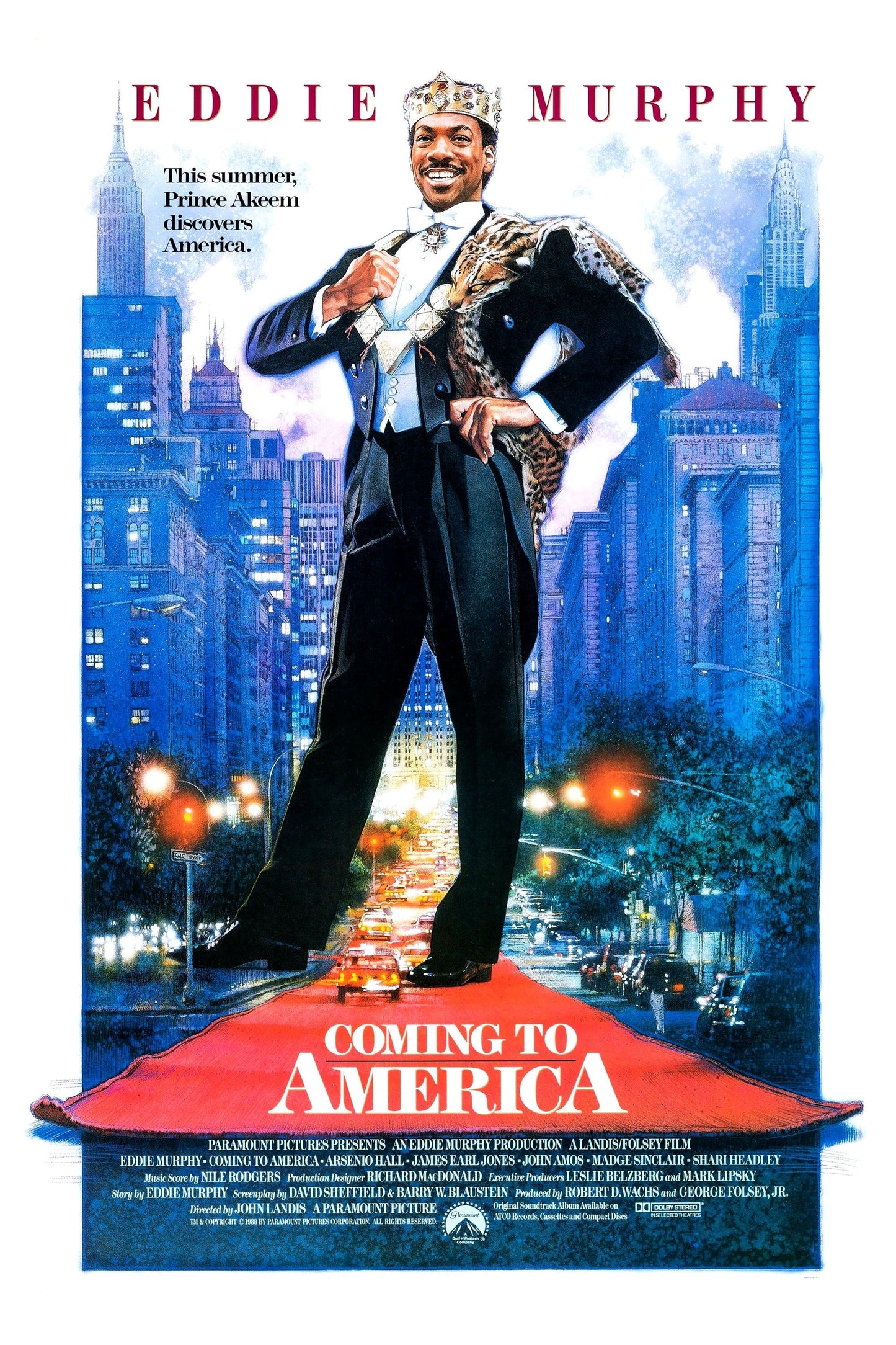 Coming to America 13" x 19" movie poster