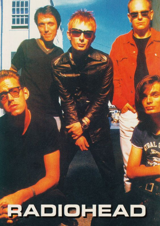 Concert poster with multiple size and finish options. Radiohead band