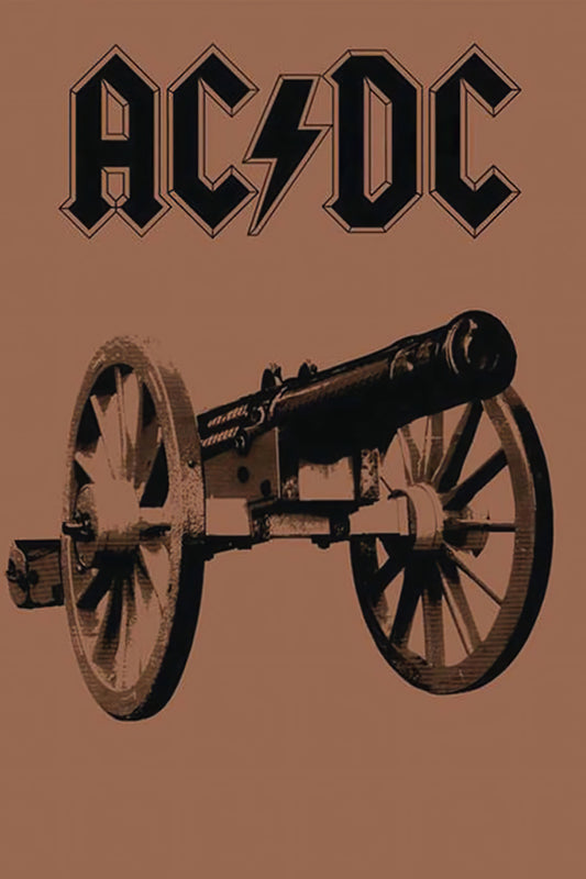 Concert poster with multiple size and finish options. AC/DC