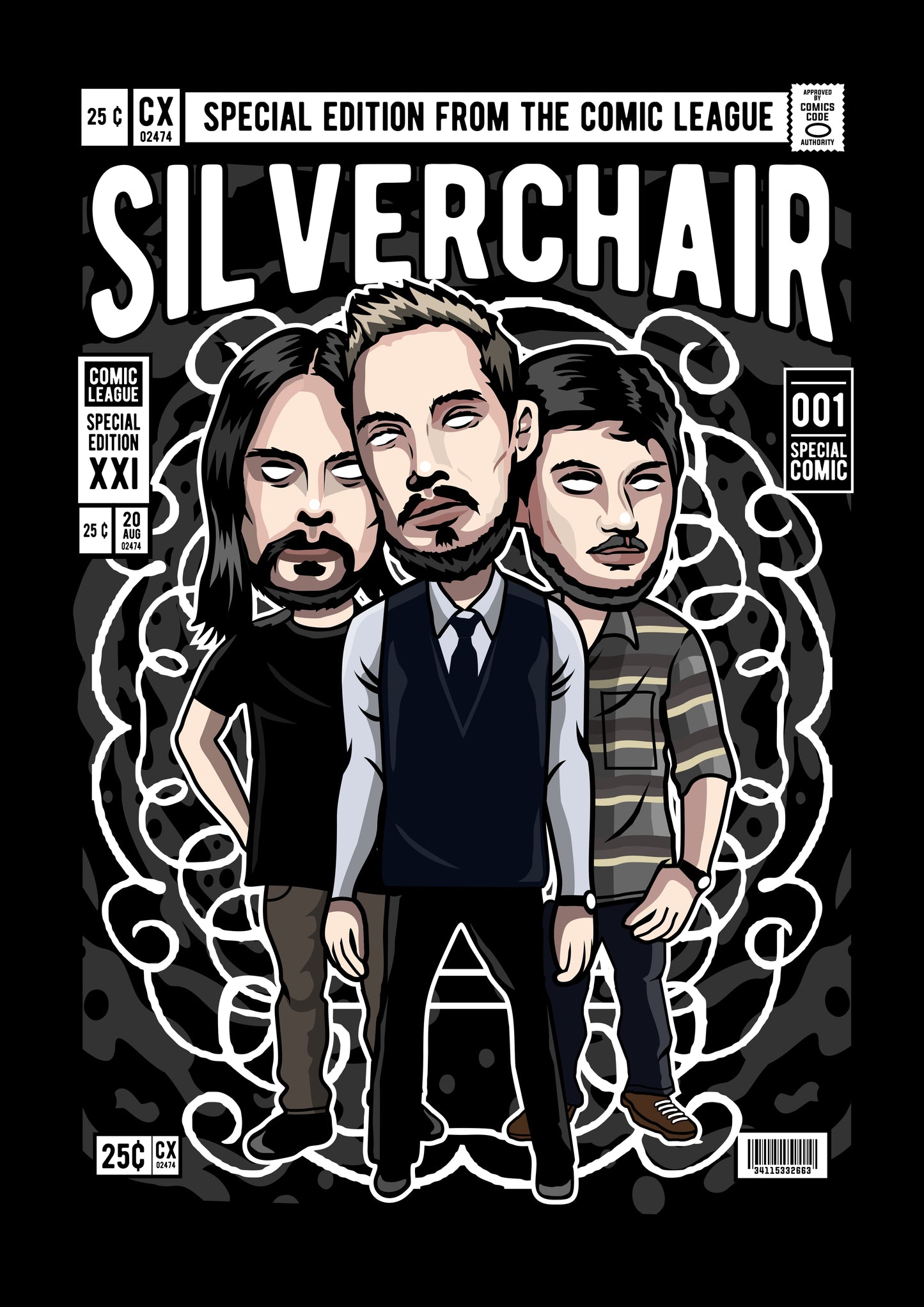 Funko Pop poster with multiple size and finish options. Silverchair
