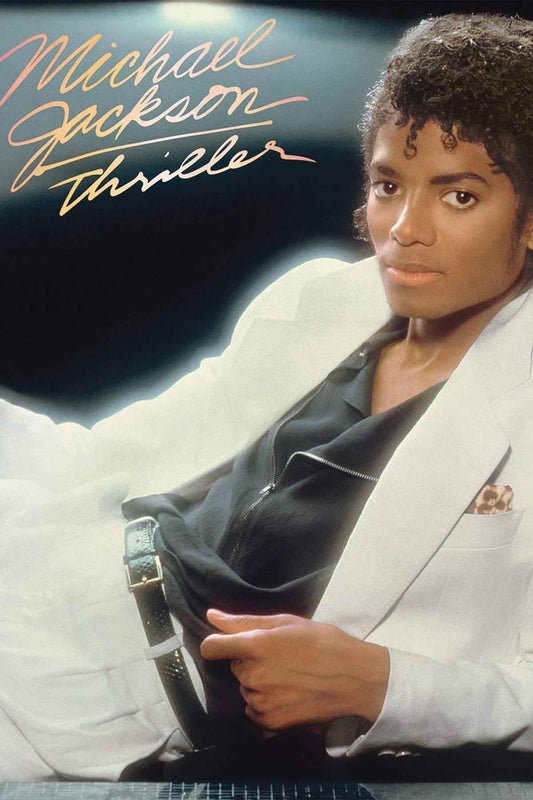 Concert poster with multiple size and finish options. Michael Jackson Thriller