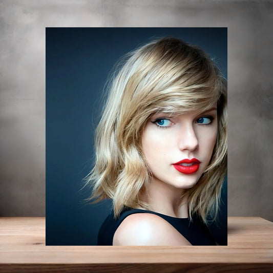 Taylor Swift metal poster. Multiple sizes available. Beautiful and sexy A1