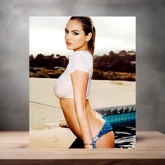 Kate Upton Sexy NSFW 13" x 19" poster. Matte or Glossy. A3