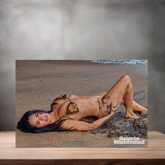 Salma Hayek Sports Illustrated swimsuit 13" x 19" poster. Matte or Glossy. C5
